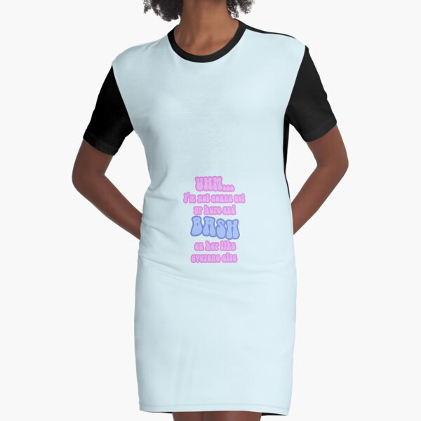 TikTok Reference (granny) Graphic T-Shirt Dress