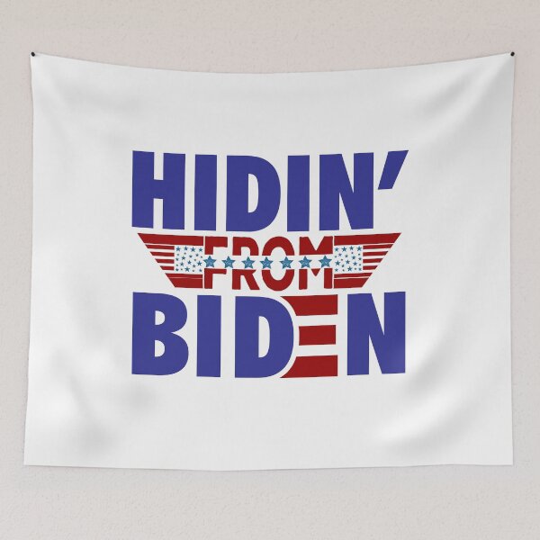Item preview, HIDIN FROM BIDEN designed and sold by OzyManDiaS90.