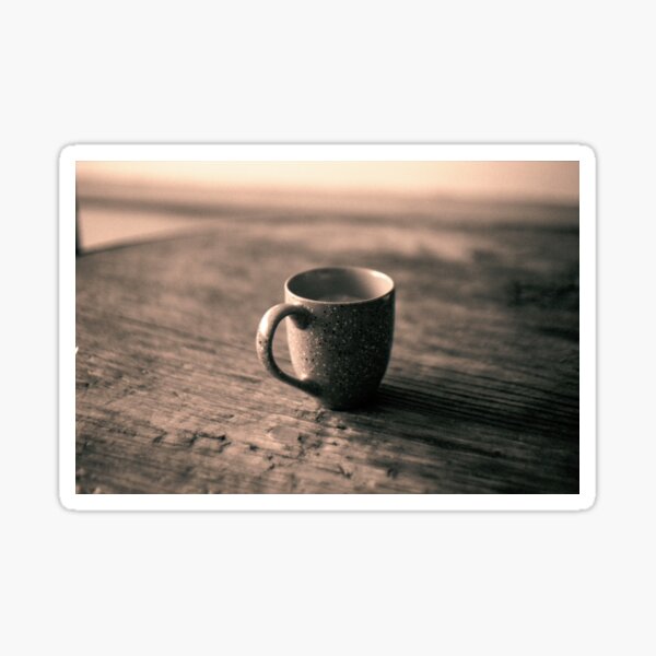 Mug on the Table Sticker