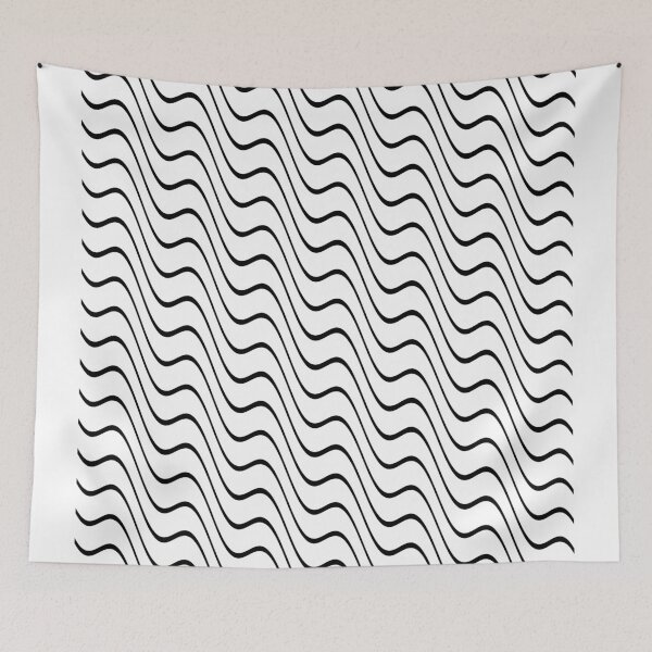 Item preview, Minimal wavy stripes designed and sold by Chand Khalid.