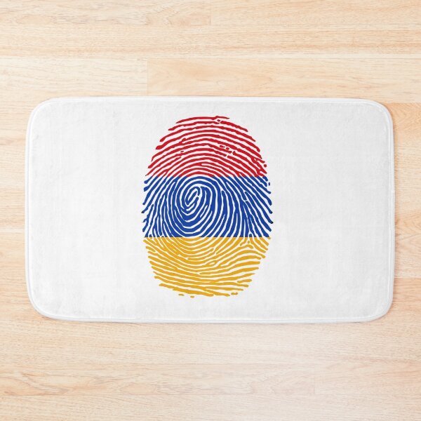 Item preview, armenia country flag fingerprint style , colourfull nice and beautiful designed and sold by rashadat.