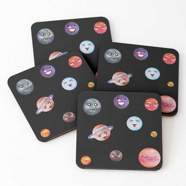 Item preview, Cute Smiling Planet Print designed and sold by Coolscifishirts.