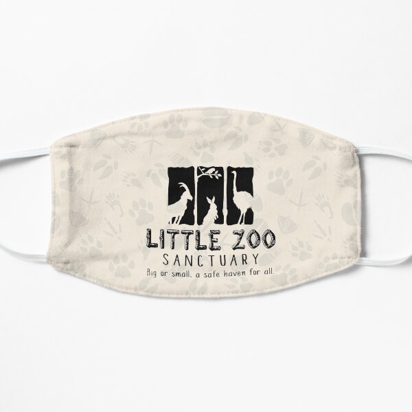 LZS Paw Print Flat Mask