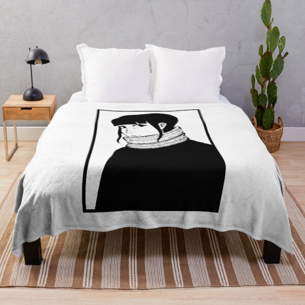 Item preview, Illustration portrait woman with monochrome neck designed and sold by inker20.