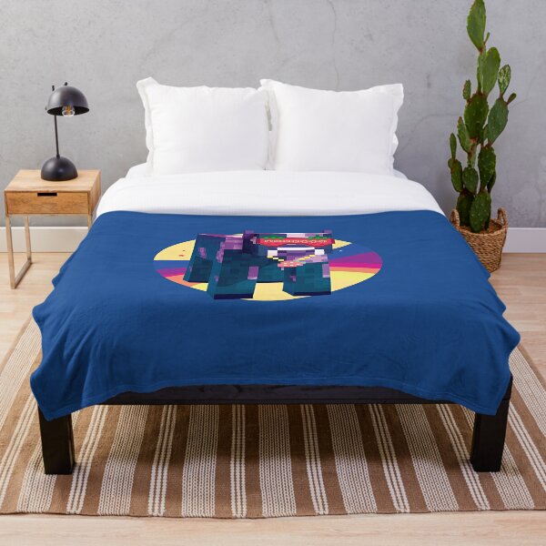 Roblox Piggy Skin Throw Blankets Redbubble - cow robot roblox