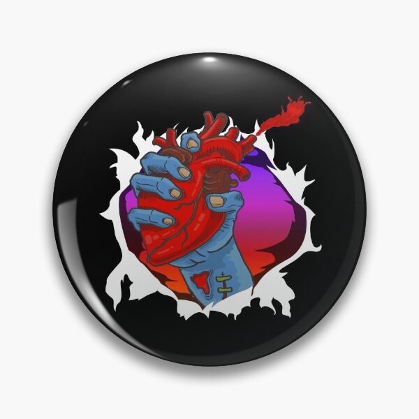 Item preview, Zombie Hand Holding Beating Heart designed and sold by TheCrazyBear.