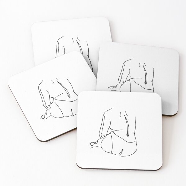 Item preview, Nude Line Drawing Body Positive designed and sold by cjmonetart.