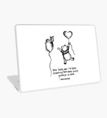 Quote Of Love Laptop Skin