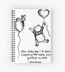 Quote Of Love Spiral Notebook
