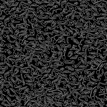Artwork thumbnail, Race Circuits - Pattern by RicardoGomes
