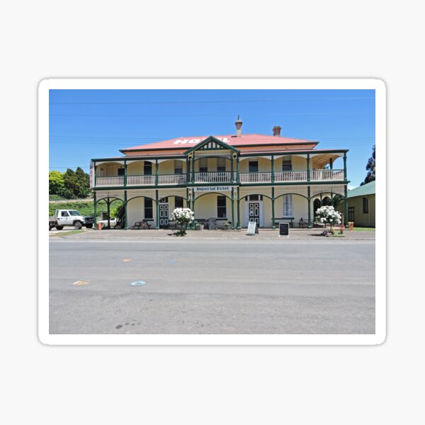 "Imperial Hotel, Branxholme, Tasmania" Sticker for Sale by marghyde