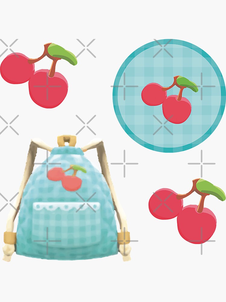 "Mom’s Knapsack Cherries Variation from Animal Crossing New Horizons