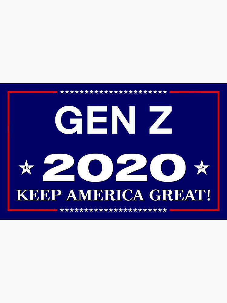 "gen z 2020" Sticker by stickerzzz Redbubble