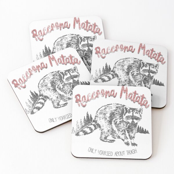 Item preview, Raccoona Matata designed and sold by Groundhog-Tees.