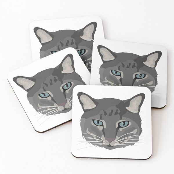 Item preview, Kitty Cat Cute Face Drawing designed and sold by simonescha.