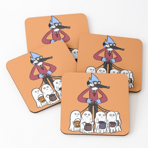 Item preview, Trick or Treat Mordecai - Regular Show designed and sold by RoserinArt.
