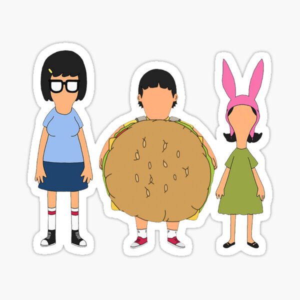 Louise Belcher Sticker Bob's Burgers -  Israel