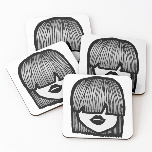 Item preview, Girl with Bangs designed and sold by Meritade.