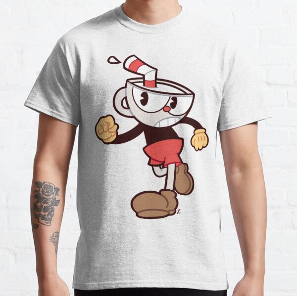 Cuphead Boss T Shirts Redbubble - cuphead dr kahls robot t shirt roblox