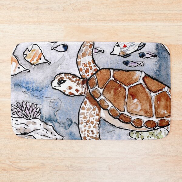 Item preview, Sea Scape Watercolor designed and sold by ArtbyHanVic.
