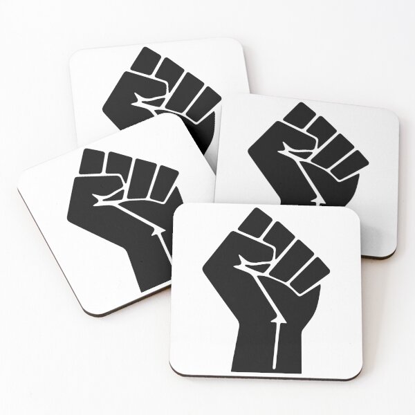 Item preview, BLACK LIVES MATTER Fist Black 1 designed and sold by danstel.