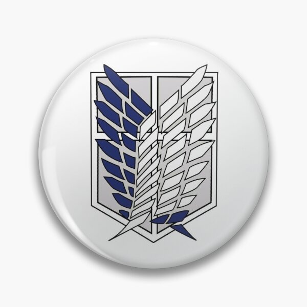 Badge « Bataillon d'exploration SNK », par Maki-Design | Redbubble