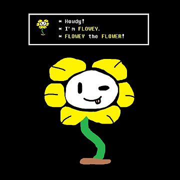 Undertale - Flowey good and evil - Undertale - Tapestry