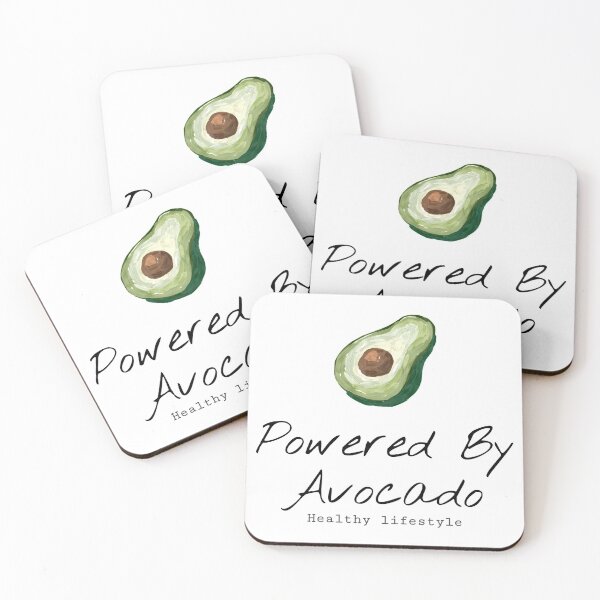 Item preview, "Powered By Avocado" designed and sold by julietngn.
