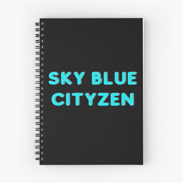 Item preview, The Sky Blue Cityzen from Manchester designed and sold by Herllyn.