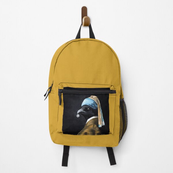 Item preview, Crow With the Pearl Earring designed and sold by WILD CROW STUDIO.
