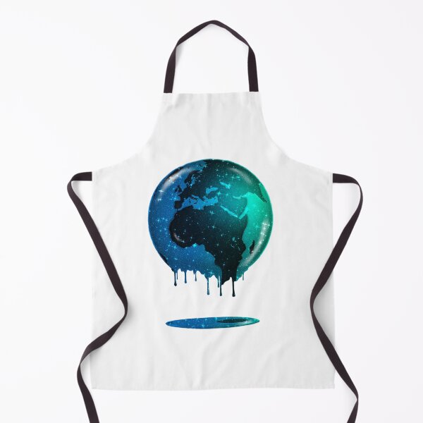 Aperçu de l'œuvre Planète Terre Chocolat Dégoulinant Bleu Turquoise créée et vendue par Jolly-Yosei.