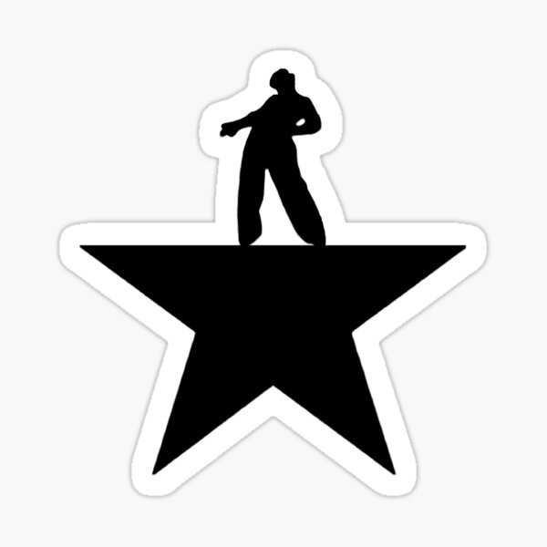 Harry Styles Hamilton Star Sticker For Sale By Kayyrob Redbubble