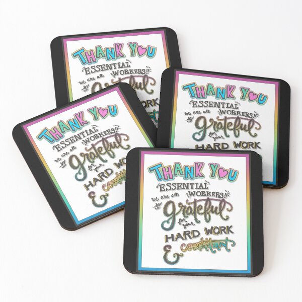 Item preview, Thank You Essential Workers! designed and sold by HugsAndDisses.
