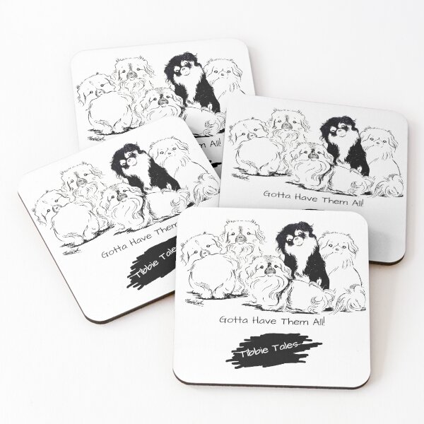 Item preview, Adorable Tibetan Spaniel (Tibbie) Gotta Have Them All! Design designed and sold by Monica C. Webster.