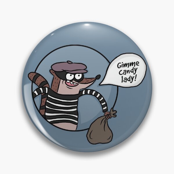 Item preview, "¡Dame dulces, señora!" - Rigby - Espectáculo regular designed and sold by RoserinArt.