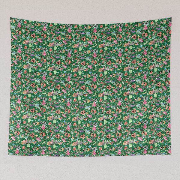 Item preview, Sarong Batik Kebaya Green SQ designed and sold by push2play.