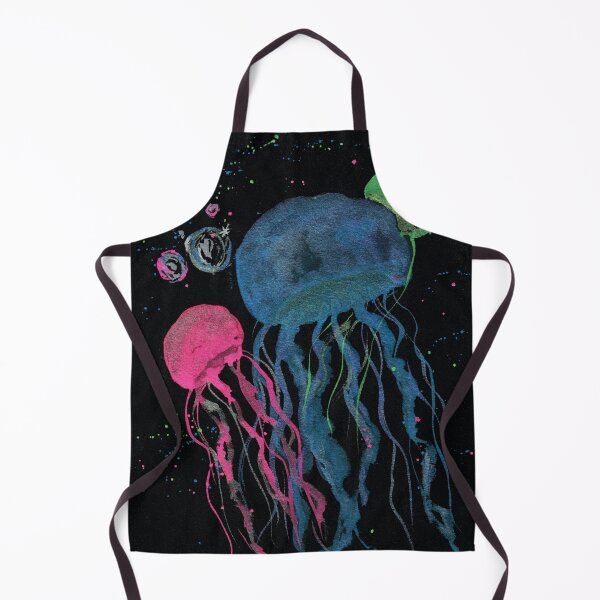 Item preview, Neon jellyfish watercolor designed and sold by AnissaF.