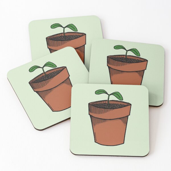 Item preview, Cute potted plant designed and sold by esusi.