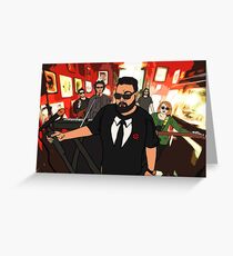 Perfect Strangers (Cartoon) Greeting Card
