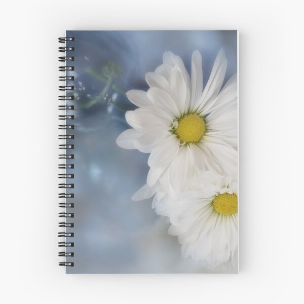 Aperçu de l'œuvre Marguerites et bouteille bleue créée et vendue par TLWilsonPhoto.