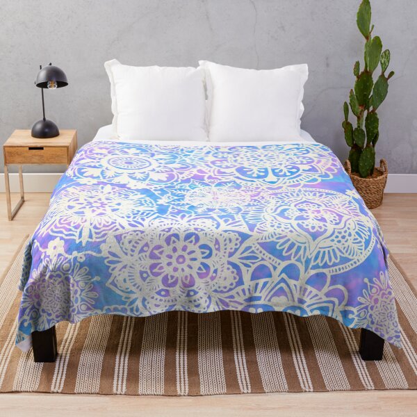 Item preview, Pastel Pink and Blue Mandala Pattern designed and sold by Julie Erin Designs.