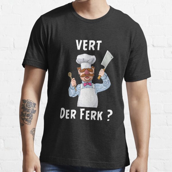 Swedish-Chef Vert-Der-Ferk Funny Essential T-Shirt