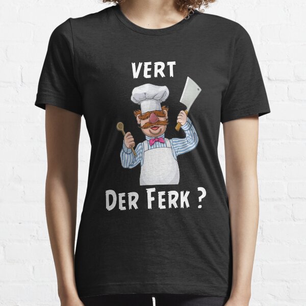 Swedish-Chef Vert-Der-Ferk Funny Essential T-Shirt