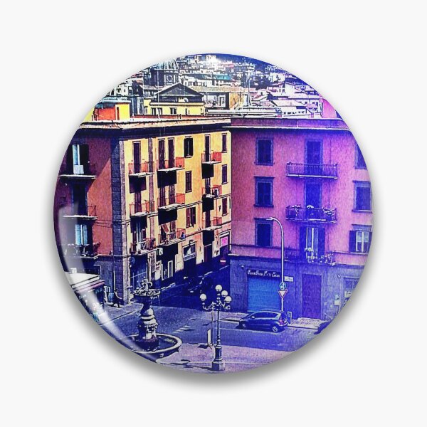 Item preview, Piazza italiana, Viterbo Aqua designed and sold by 13Moons.