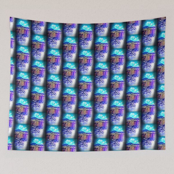 Item preview, Italian Piazza, Viterbo Aqua designed and sold by 13Moons.