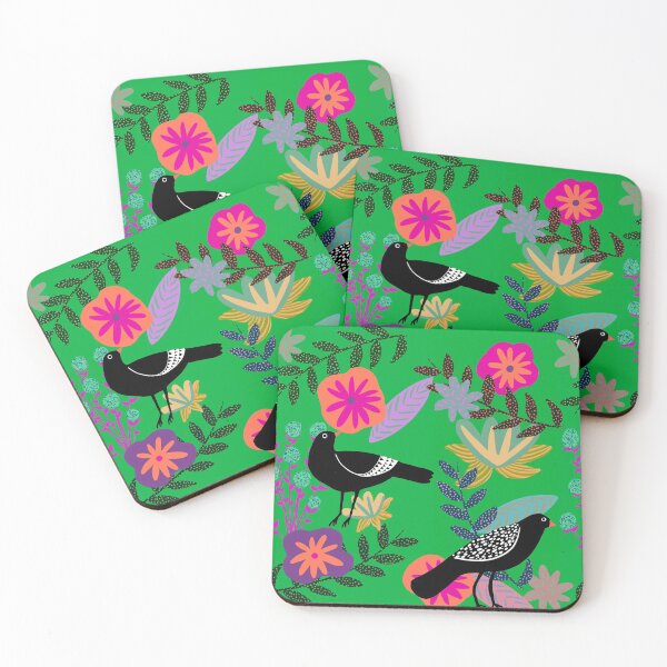 Item preview, Folk art birds designed and sold by SaritaMars.