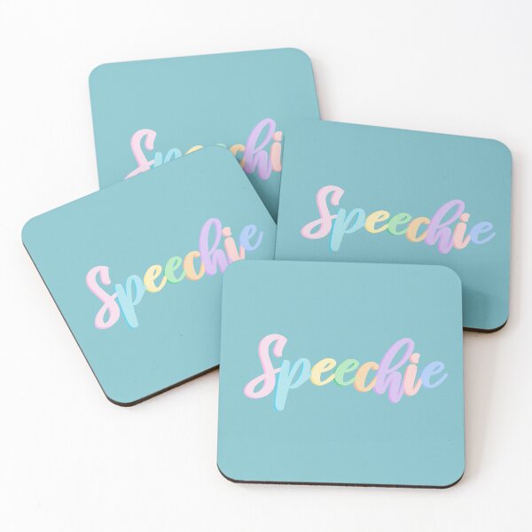 Item preview, Pastel Speechie designed and sold by bathwater.