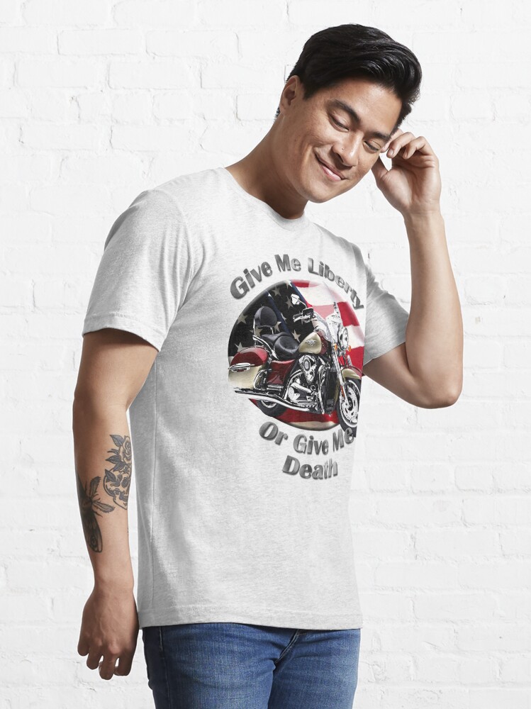 Alternate view of Kawasaki Nomad Give Me Liberty Essential T-Shirt