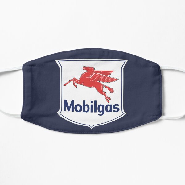 Mobil Gas - Distressed Flat Mask