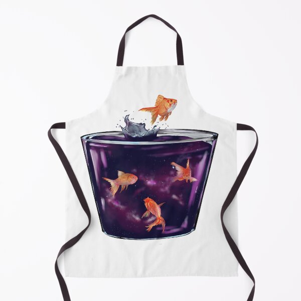 Item preview, Galaxy tea with additional goldfish designed and sold by Geraldine-N.
